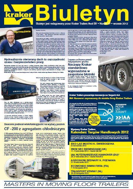 Kraker Trailers newsletter
